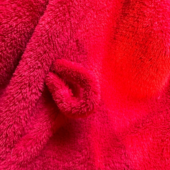 George puffy fluffy cozy kids housecoat with pockets and belt cozy fall robe - Picture 4 of 9